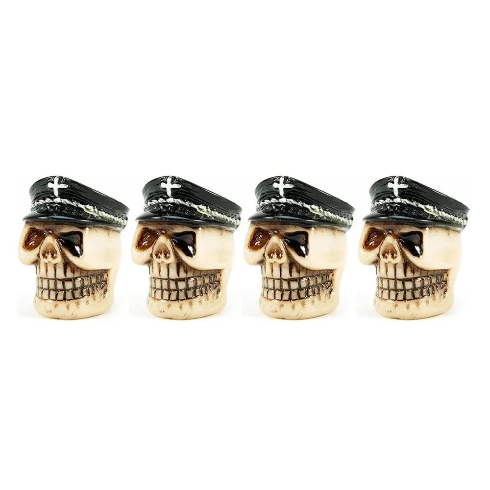 Skull Style Tyre Valve Caps - Cooly Bikes