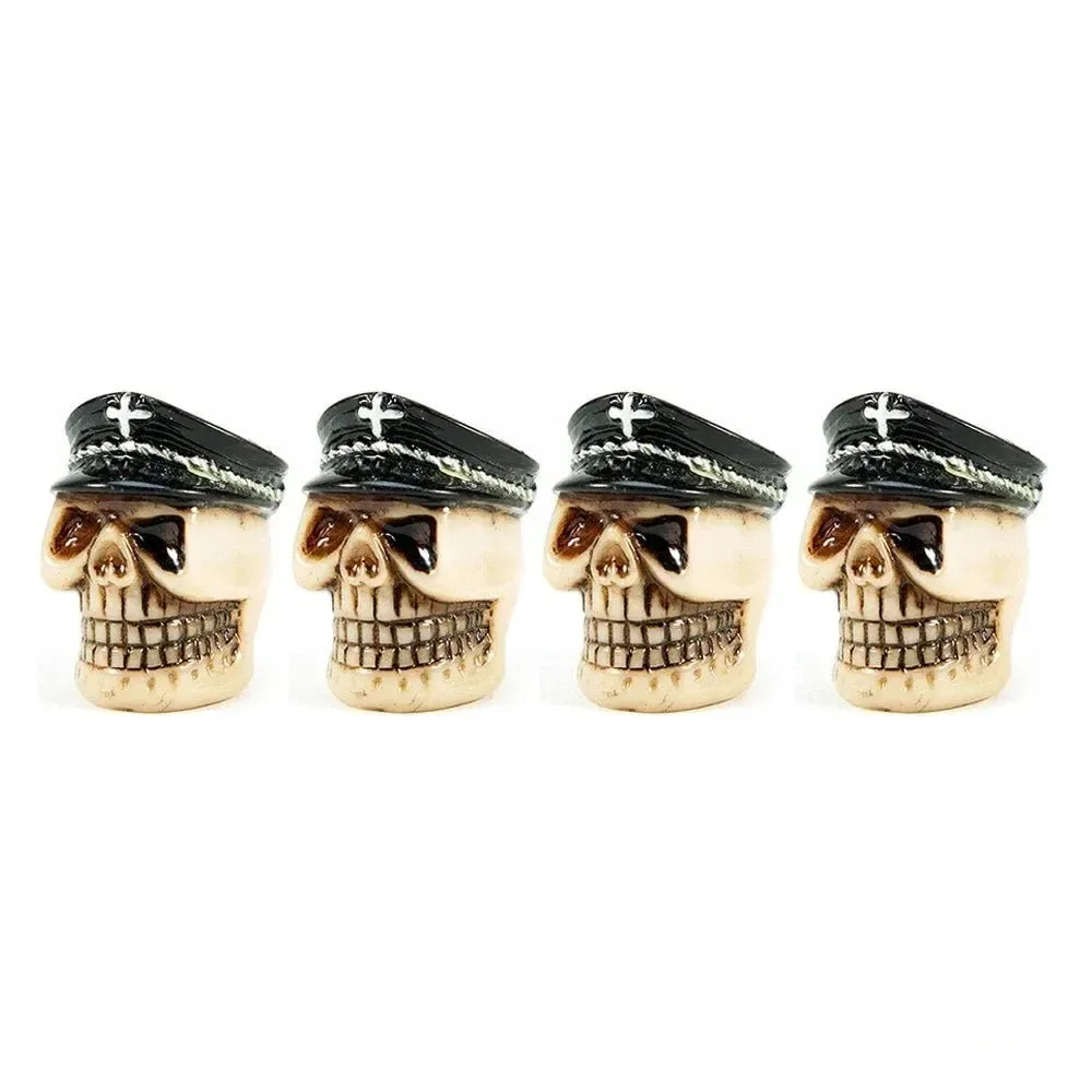 Skull Style Tyre Valve Caps - Cooly Bikes