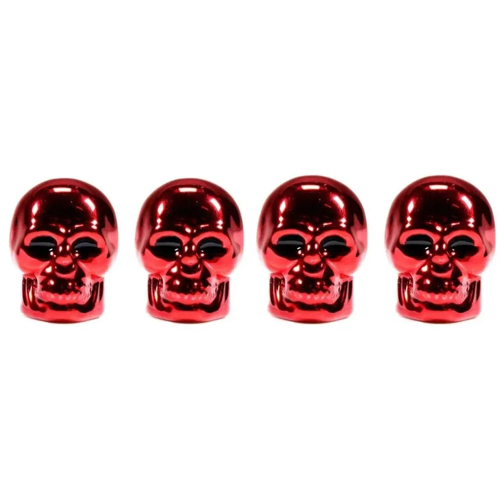 Skull Style Tyre Valve Caps - Cooly Bikes