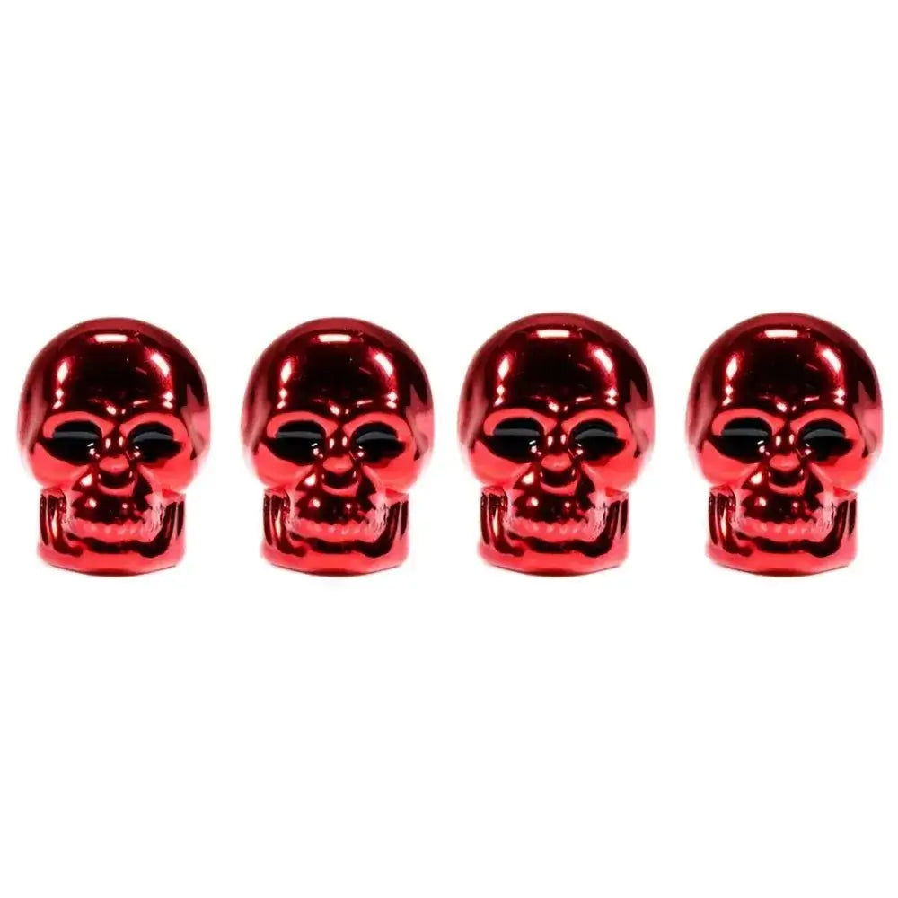 Skull Style Tyre Valve Caps - Cooly Bikes