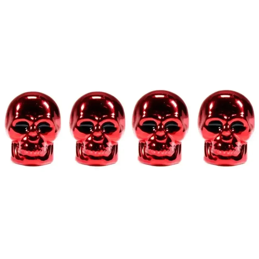 Skull Style Tyre Valve Caps - Cooly Bikes