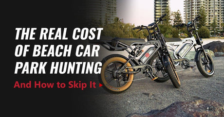 The Real Cost of Beach Car Park Hunting (And How to Skip It) - Cooly Bikes