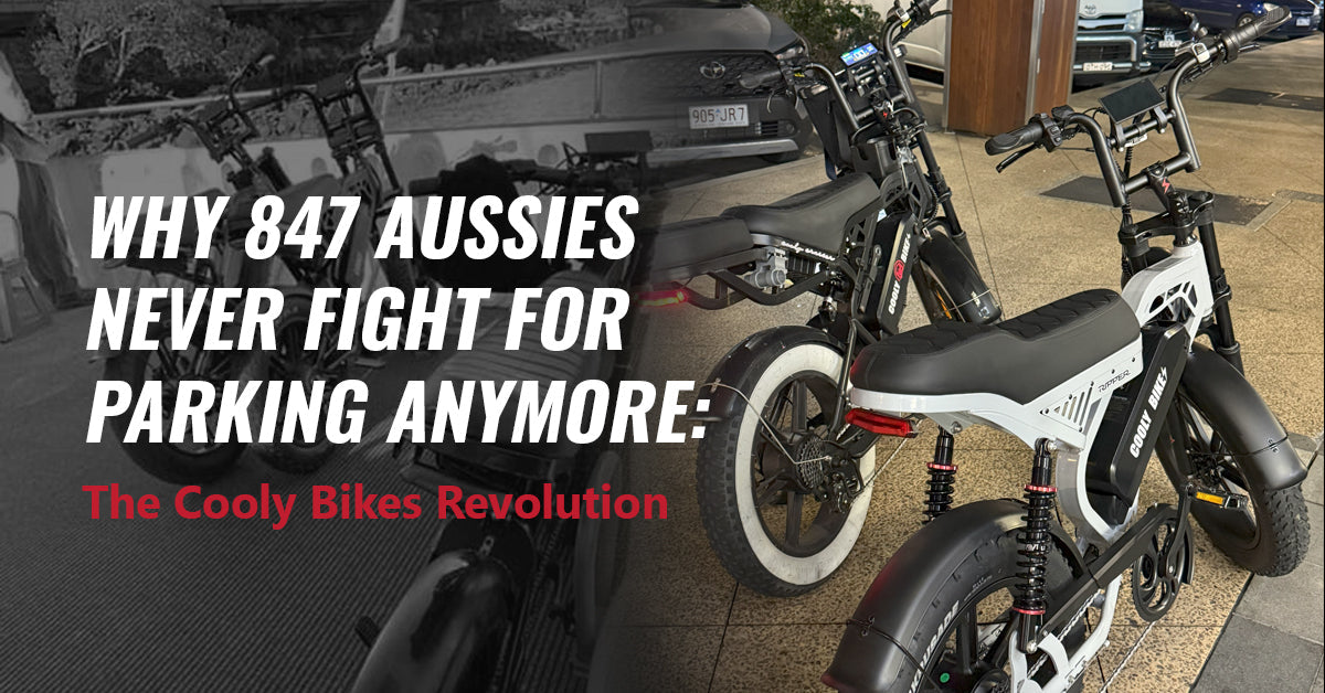 why 847 aussies never fight for parking - the cooly bikes revolution