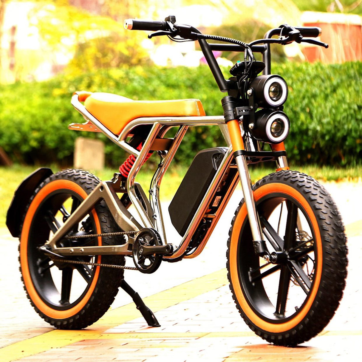 Buy Electric Bike Australia For Sale Cooly Bikes Chrome Bolt ebike