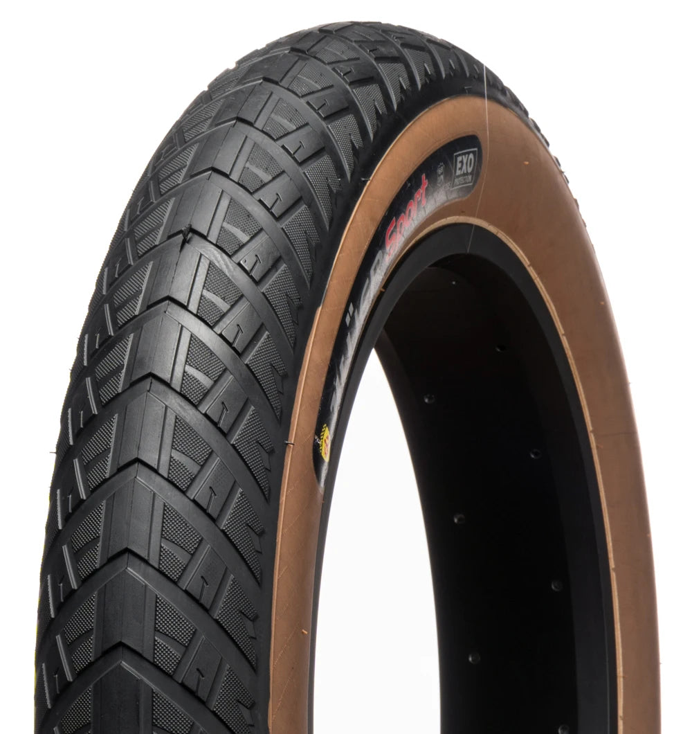 Brown Wall Road Tyre for Electric Bike Cooly Bikes 