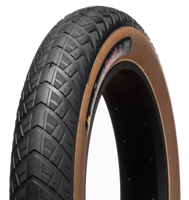 Brown Wall Road Tyre for Electric Bike Cooly Bikes 