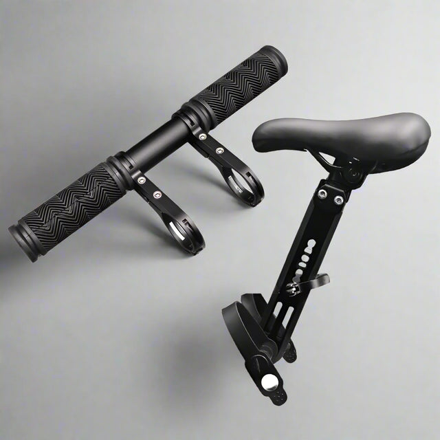 Child's Front Mounted Bike Seat & Handlebar Combo Cooly Bikes
