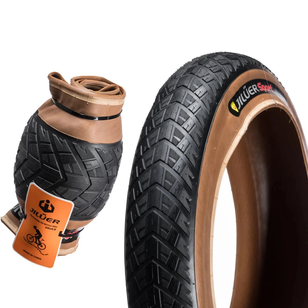 Brown wall 20 x 4 fat tyre for ebike Australia