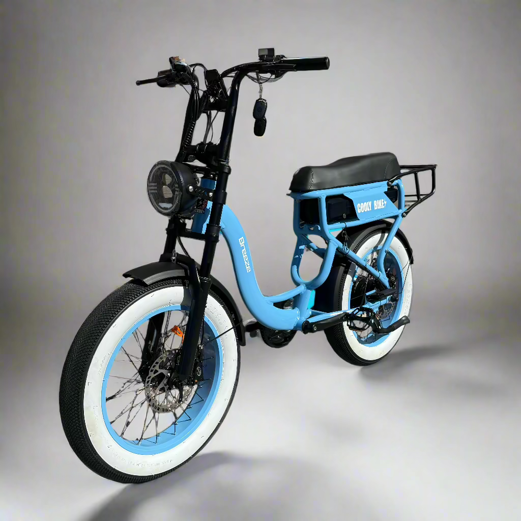 Cooly Breeze display electric Bike Cooly Bikes Australia Blue  Buy 