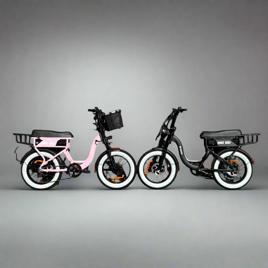 Cooly Breeze display electric Bike Cooly Bikes Australia Pink & Black  Buy 