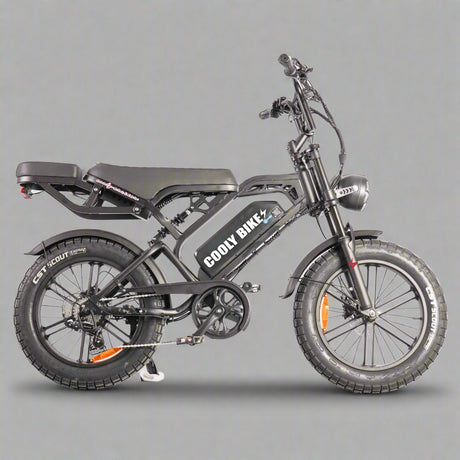 Cooly Cruiser Pro Cooly Bikes Gold Coast - Black Ebike