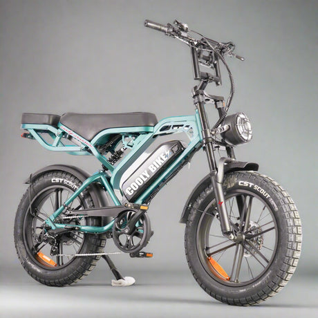 Cooly Cruiser Pro Cooly Bikes Gold Coast - Metallic Green Ebike