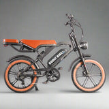 Cooly Cruiser Pro Cooly Bikes Gold Coast - Black & Brown Ebike