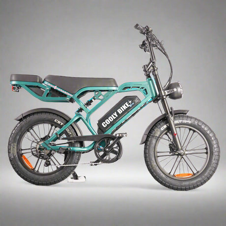 Cooly Cruiser Pro Cooly Bikes QLD - Metallic Green Ebike