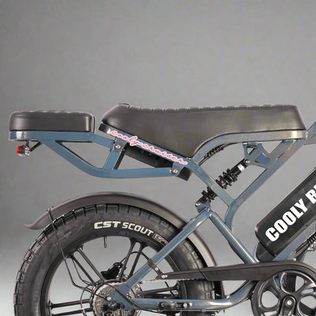 Cooly Cruiser Pro Cooly QLD - Dark Blue Metallic Ebike Seat