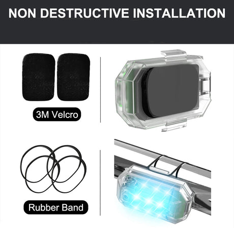 Electric Bike Under Seat Lighting Cooly Bikes Australia Application