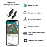 GPS Electric Bike Tracker Tag | Global Tracking & Apple Find My | Cooly Bikes