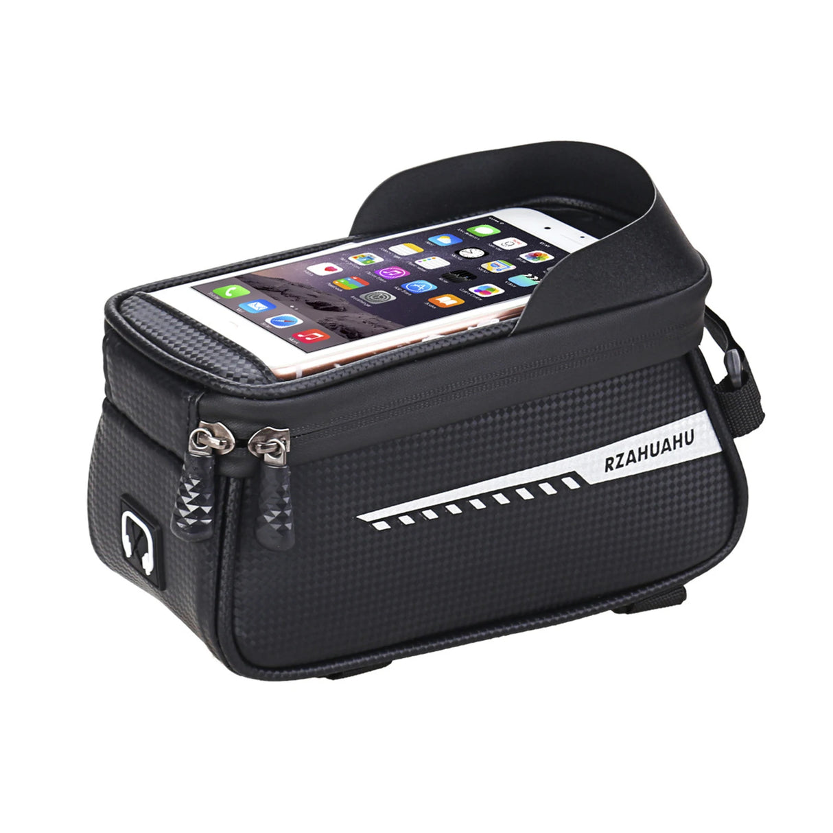 Cooly Bikes Waterproof Frame Bag With Phone Holder