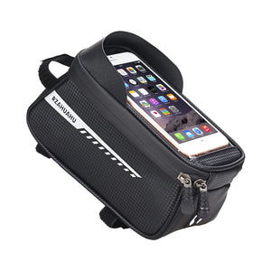 Waterproof Frame Bag With Phone Holder