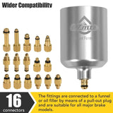 Ezmtb 2024 Pro Versatile Hydraulic Disc Brake Bleed Kit for Bikes - Cooly Bikes