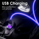 USB Charging Bike protection cell phone