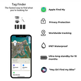 GPS Electric Bike Tracker Tag | Global Tracking & Apple Find My | Cooly Bikes