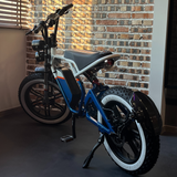 Buy Electric Bike Australia For Sale Cooly Bikes Blue and White Bolt