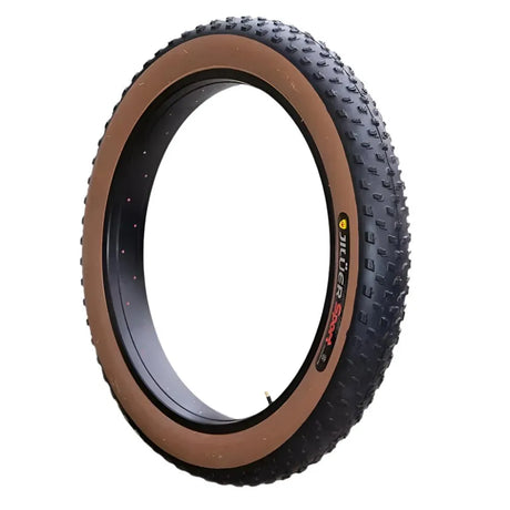 Brown Wall Beach Tyre | Durable & Stylish for Electric Bikes | Cooly Bikes - Cooly Bikes