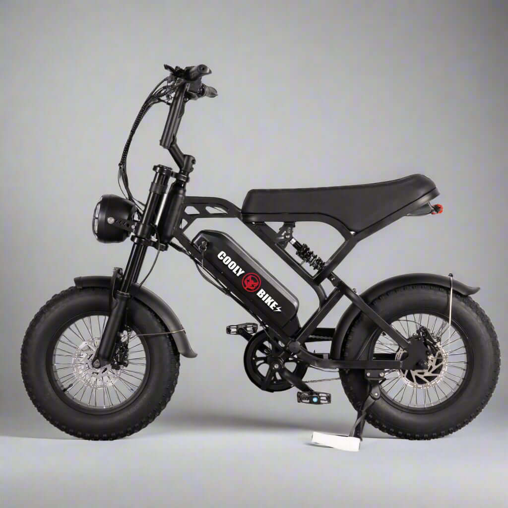 Cooly bikes cooly Grom black - cheap kids electric bicycle brisbane