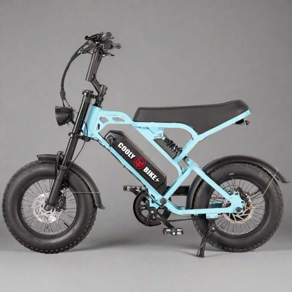 Safe and fun kids electric bike – Cooly Grom Blue best affordable kids bicycle gold coast australia

