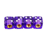 Dice Valve Cap Set | Durable & Stylish for All Electric Bikes - Cooly Bikes