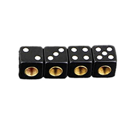 Dice Valve Cap Set | Durable & Stylish for All Electric Bikes - Cooly Bikes
