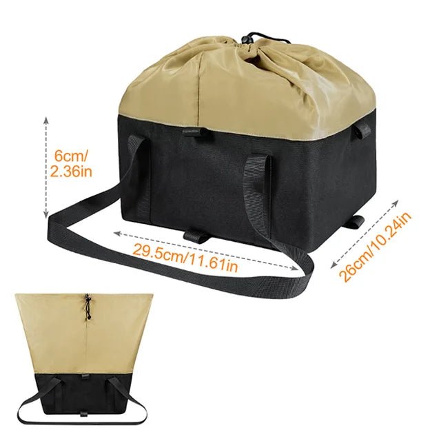E - Bike Cooly Cargo Pro - Premium E - Bike Front/Rear Rack Basket - Cooly Bikes