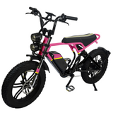 Buy Electric Bike Australia For Sale Cooly Bikes Blue and White Bolt Gold Coast side view