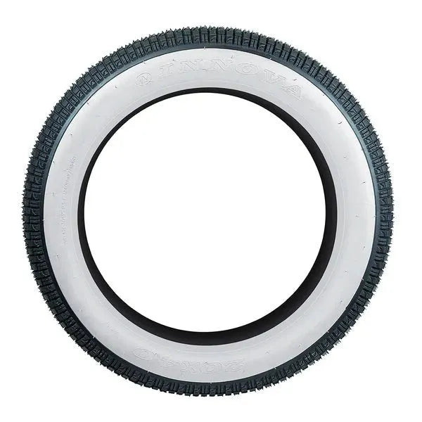 Innova White Wall Road Tyre | Durable & Stylish for Electric Bikes - Cooly Bikes