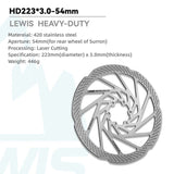 Lewis Heavy Duty Electric Dirt Bike Brake Rotor – 2.3/3mm Thick - Cooly Bikes