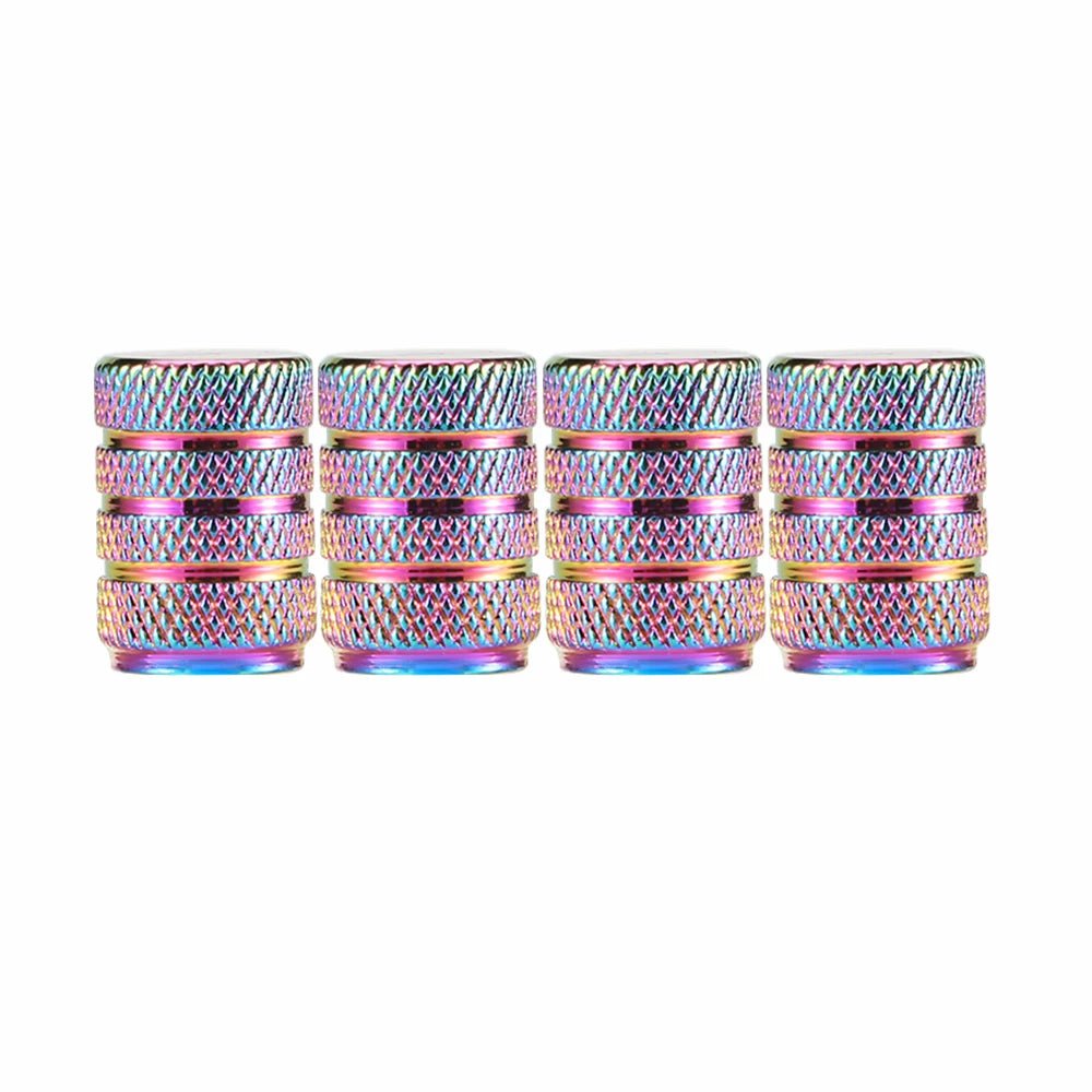 Oil Slick Tyre Valve Caps | Stylish & Durable for Electric Bikes - Cooly Bikes