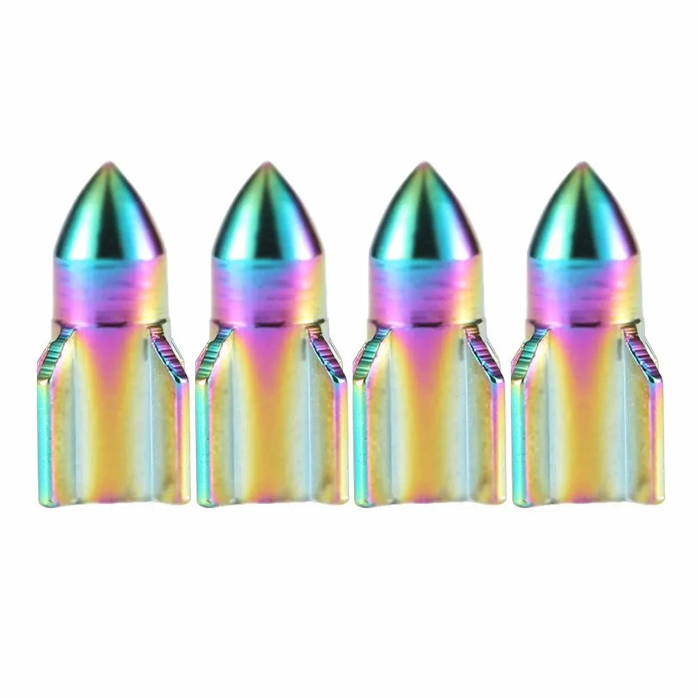 Oil Slick Tyre Valve Caps | Stylish & Durable for Electric Bikes - Cooly Bikes