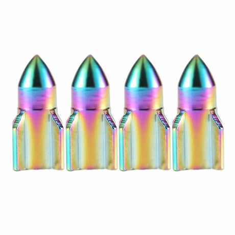 Oil Slick Tyre Valve Caps | Stylish & Durable for Electric Bikes - Cooly Bikes