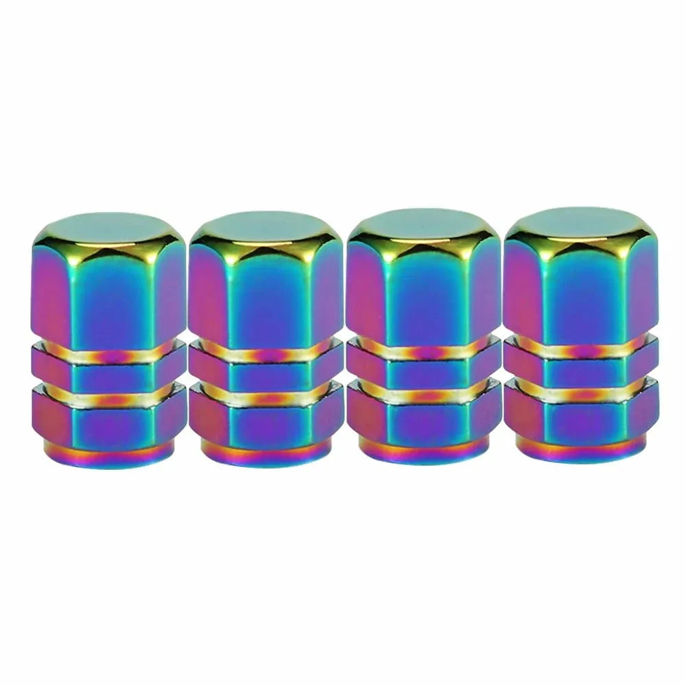 Oil Slick Tyre Valve Caps | Stylish & Durable for Electric Bikes - Cooly Bikes