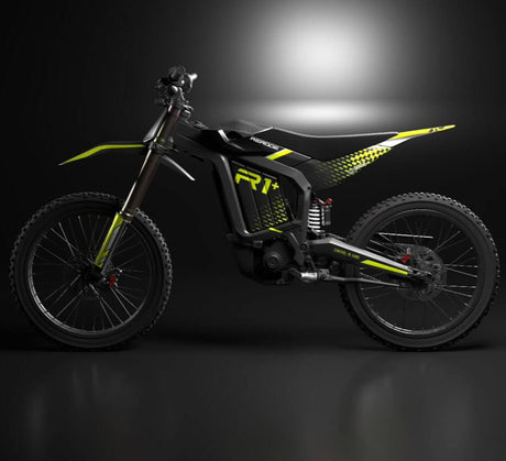Off-road-ebike-rerode-r1-yellow-side-on-cooly-bikes-australia
