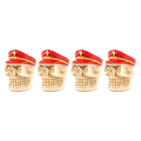 Skull Style Tyre Valve Caps - Cooly Bikes