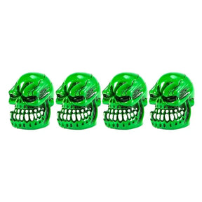 Skull Style Tyre Valve Caps - Cooly Bikes