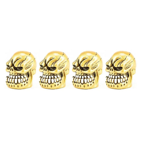 Skull Style Tyre Valve Caps - Cooly Bikes
