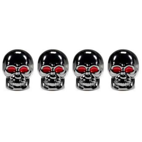 Skull Style Tyre Valve Caps - Cooly Bikes
