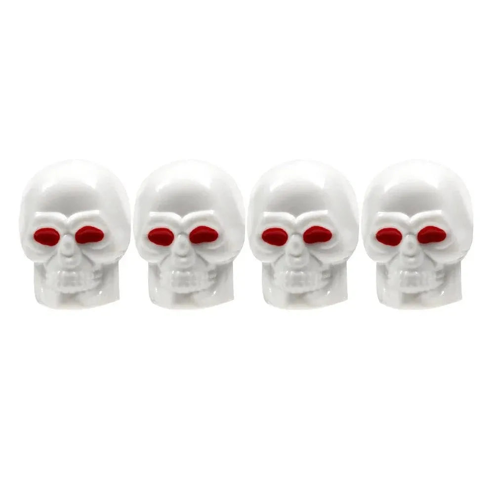Skull Style Tyre Valve Caps - Cooly Bikes