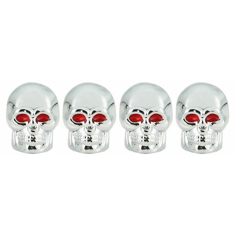 Skull Style Tyre Valve Caps - Cooly Bikes