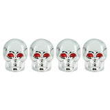 Skull Style Tyre Valve Caps - Cooly Bikes