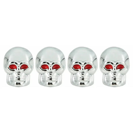 Skull Style Tyre Valve Caps - Cooly Bikes